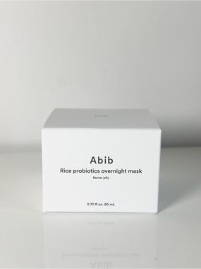 Abib Rice Probiotics Overnight Mask Barrier Jelly 80 mL